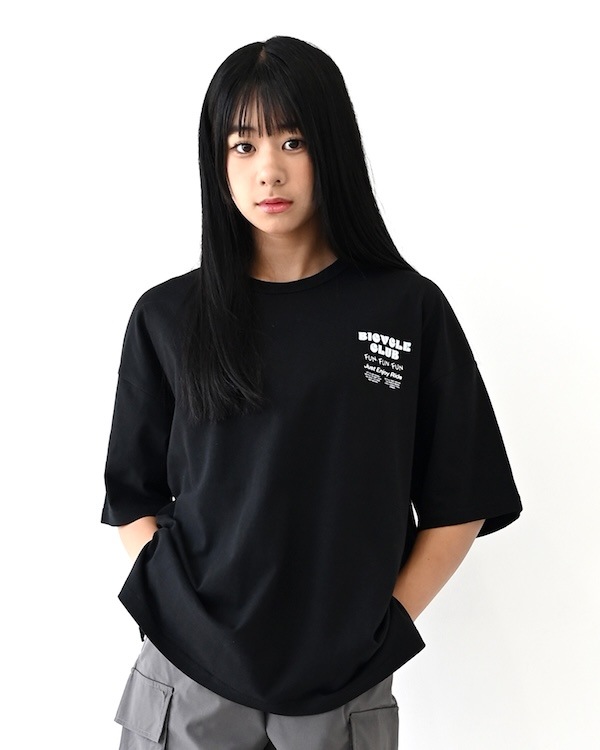【ジェネレーター】BICYCLE Tシャツ / ブラック