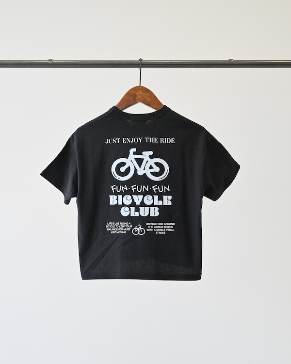 【ジェネレーター】BICYCLE Tシャツ / ブラック