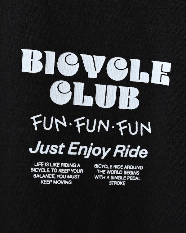 【ジェネレーター】BICYCLE Tシャツ / ブラック