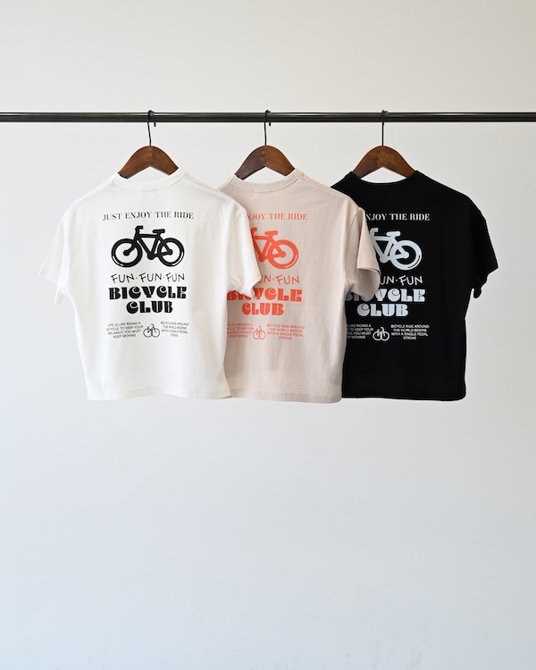 【ジェネレーター】BICYCLE Tシャツ / ブラック