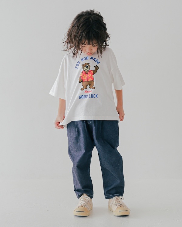 【フォブ】F/B BEAR Tシャツ / ホワイト