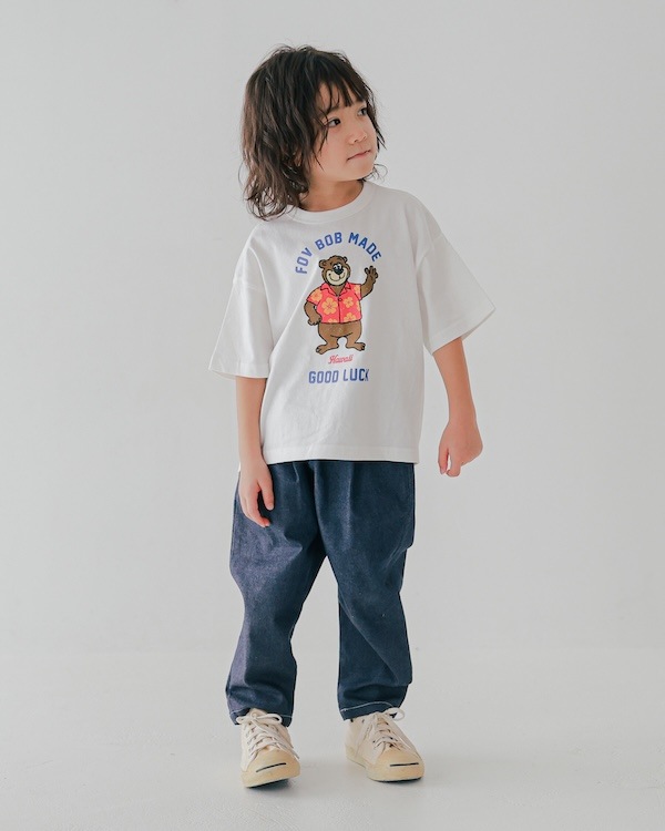 【フォブ】F/B BEAR Tシャツ / ホワイト