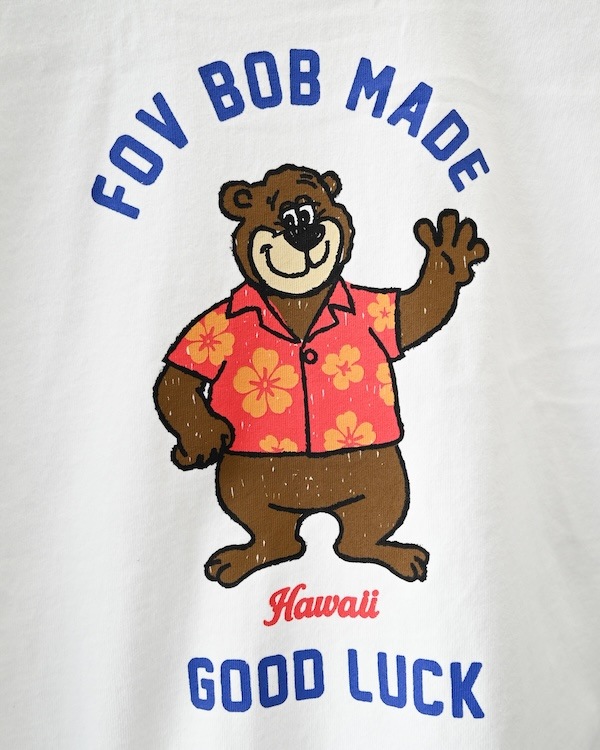 【フォブ】F/B BEAR Tシャツ / ホワイト