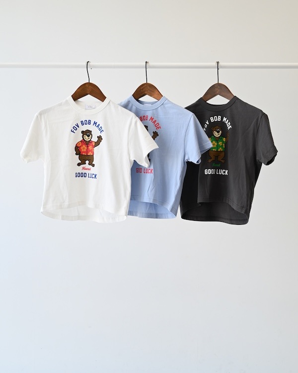 【フォブ】F/B BEAR Tシャツ / ホワイト