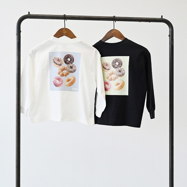 【25FW】Donut L/S Tシャツ / ブラック
