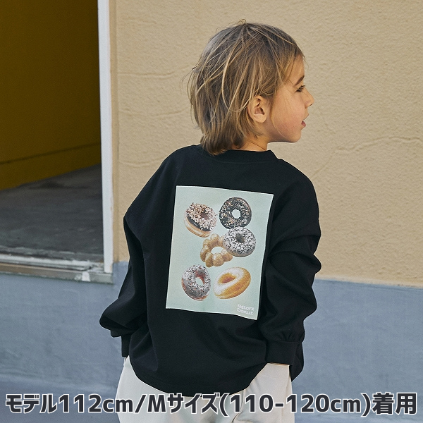 【25FW】Donut L/S Tシャツ / ブラック