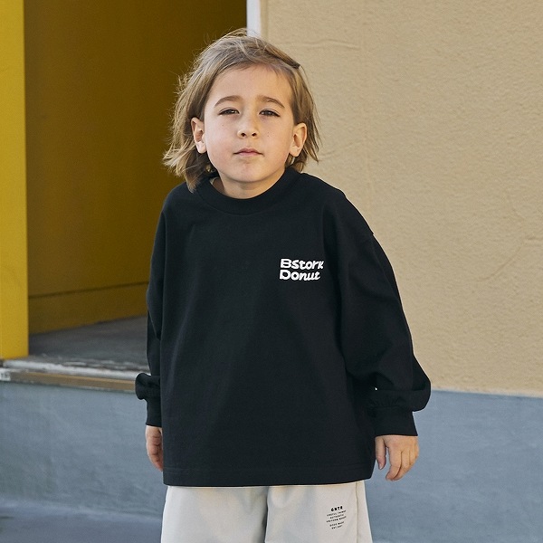 【25FW】Donut L/S Tシャツ / ブラック