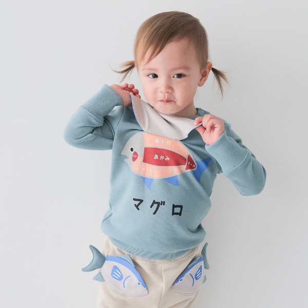 【25FW】マグロ トレーナー / ブルー