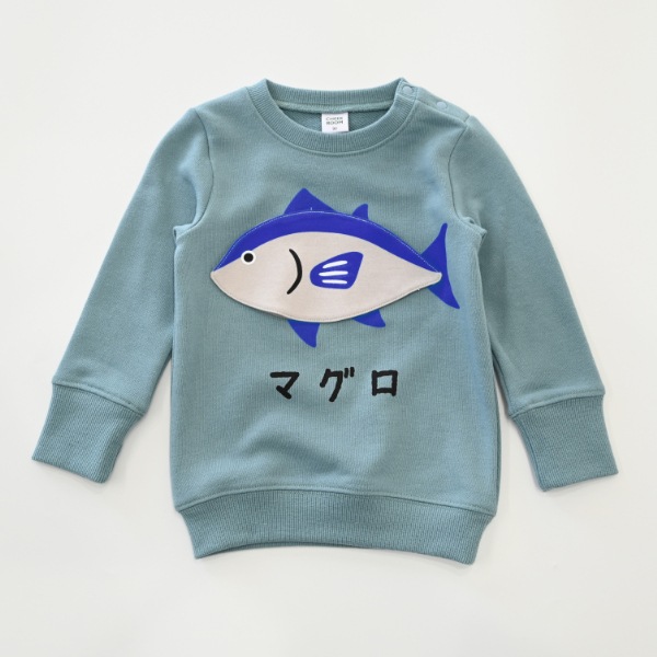 【25FW】マグロ トレーナー / ブルー