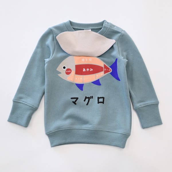 【25FW】マグロ トレーナー / ブルー