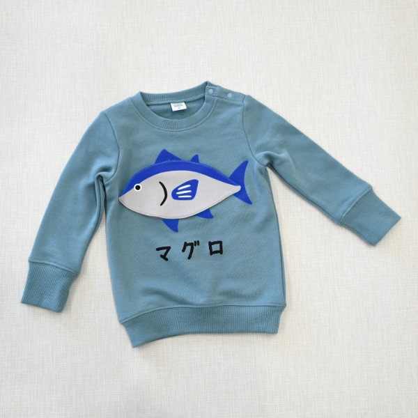 【25FW】マグロ トレーナー / ブルー