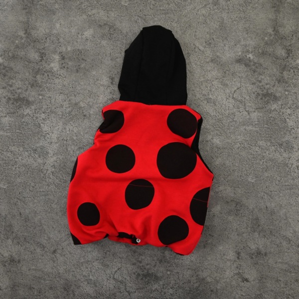 【25FW】てんとう虫 ベスト / レッド