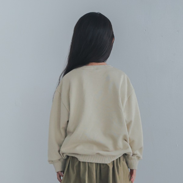 【25FW】JOURNAL トレーナー / サンド