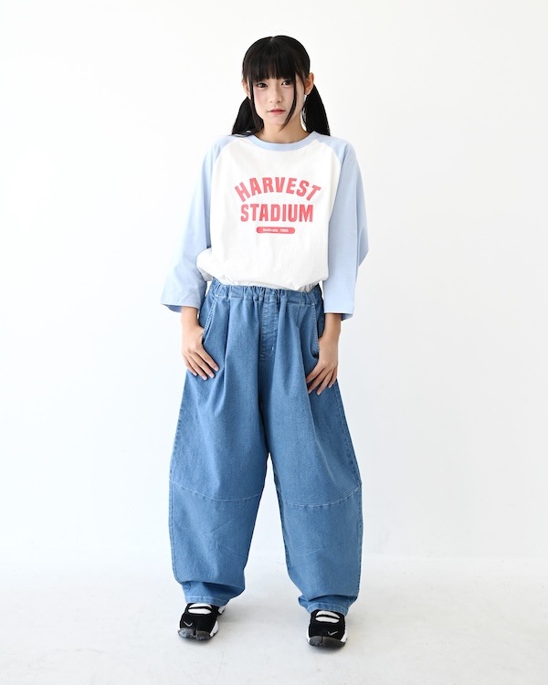 【フォブ】HARVEST Tシャツ / サックス