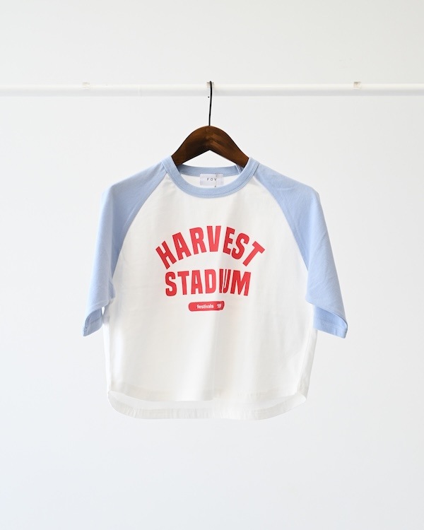 【フォブ】HARVEST Tシャツ / サックス
