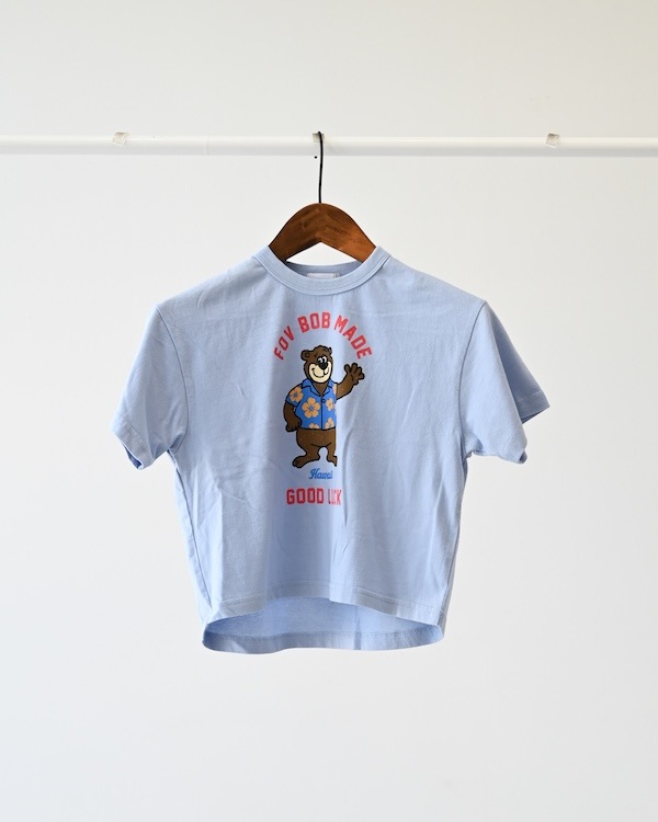 【フォブ】F/B BEAR Tシャツ / サックス