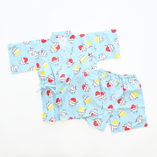 【定番】nicohrat 甚平 / サックス（2025年新カラー）