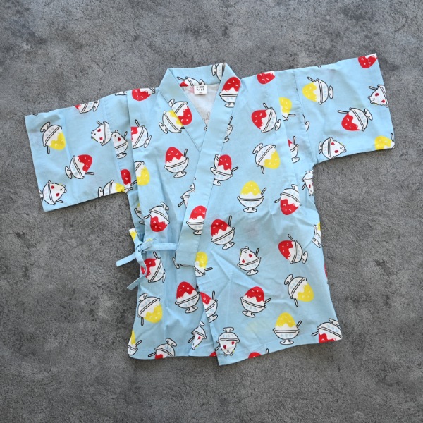 【定番】nicohrat 甚平 / サックス（2025年新カラー）