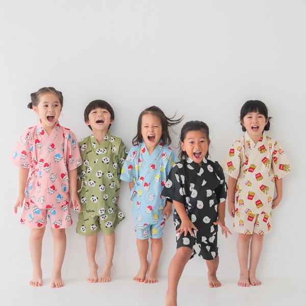 【定番】nicohrat 甚平 / サックス（2025年新カラー）