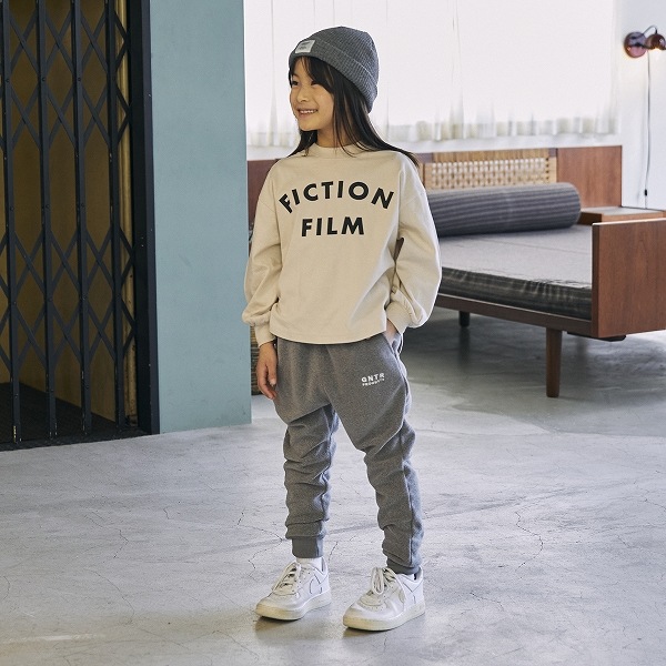 【25FW】FICTIONFILM L/S Tシャツ / サンド
