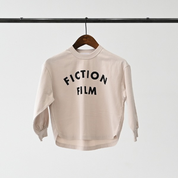 【25FW】FICTIONFILM L/S Tシャツ / サンド