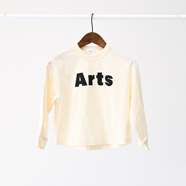 【25FW】Arts L/S Tシャツ / アイボリー