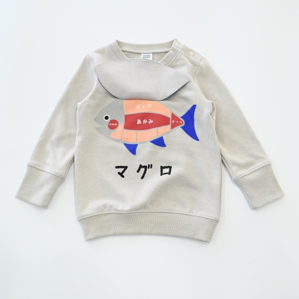 【25FW】マグロ トレーナー / グレー