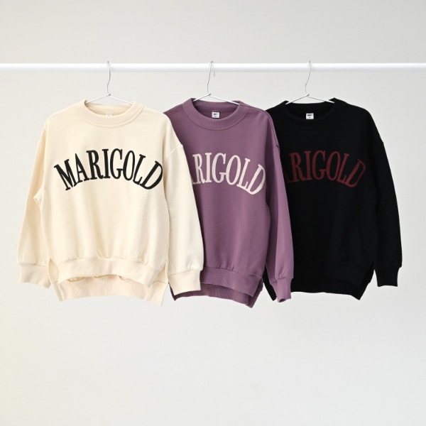 【25FW】MARIGOLD バルーントレーナー / ブラック