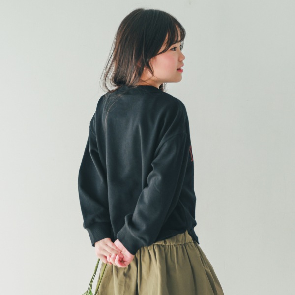 【25FW】MARIGOLD バルーントレーナー / ブラック