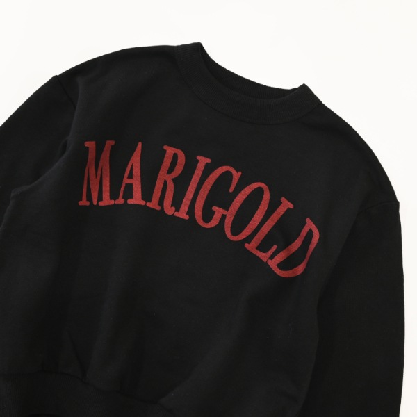 【25FW】MARIGOLD バルーントレーナー / ブラック