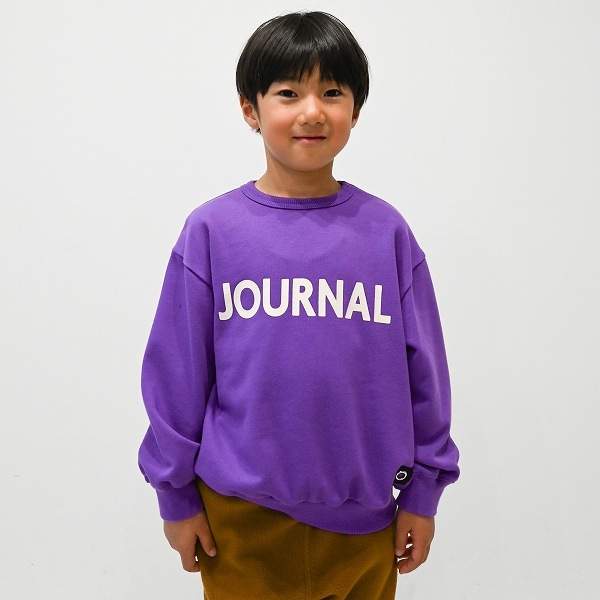 【25FW】JOURNAL トレーナー / パープル