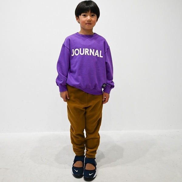 【25FW】JOURNAL トレーナー / パープル