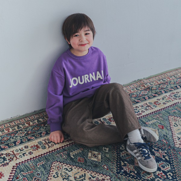 【25FW】JOURNAL トレーナー / パープル