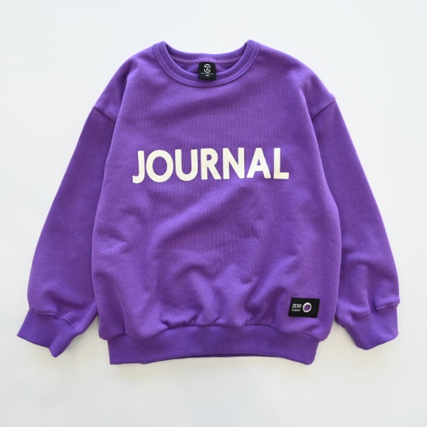 【25FW】JOURNAL トレーナー / パープル