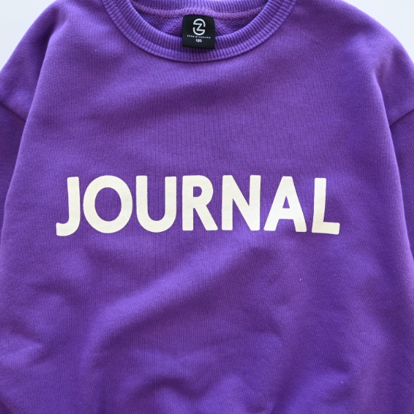 【25FW】JOURNAL トレーナー / パープル