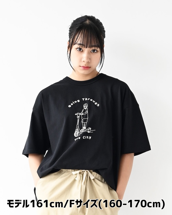 【フォブ】Going Through Tシャツ / ブラック