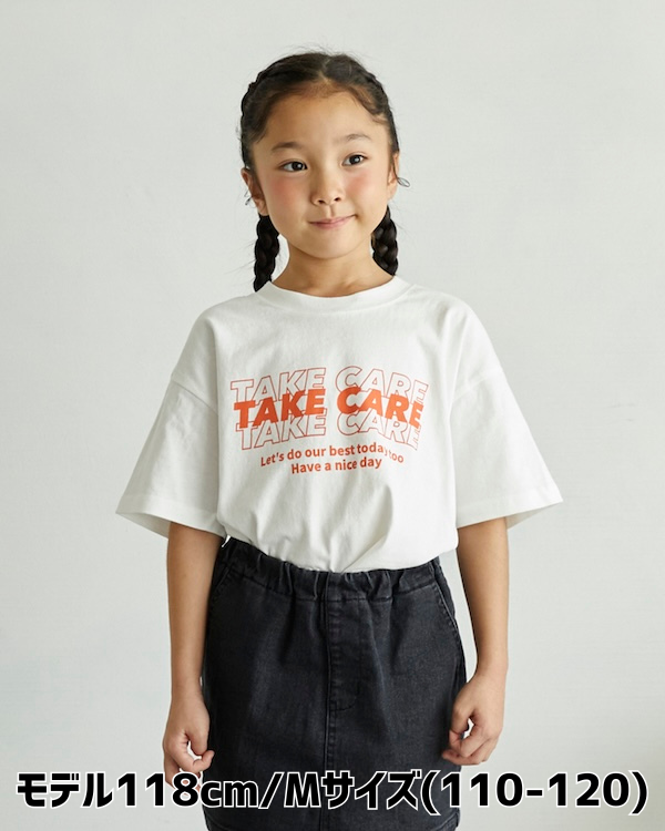 【アンディニー】TAKE CARE Tシャツ / ホワイト
