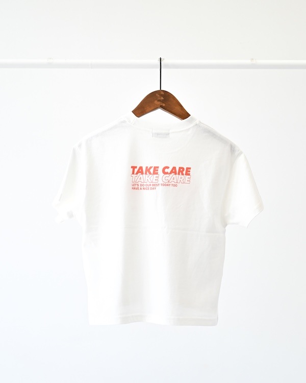 【アンディニー】TAKE CARE Tシャツ / ホワイト