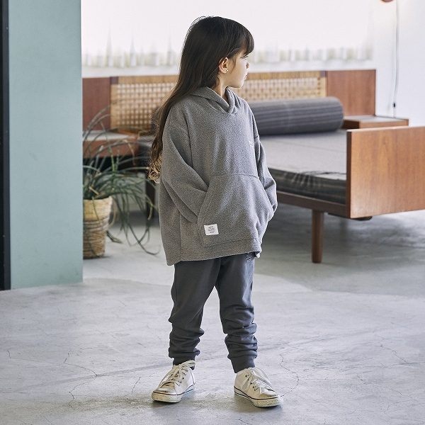 【25FW】フリースパーカー / 杢グレー