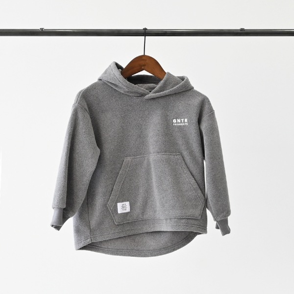 【25FW】フリースパーカー / 杢グレー