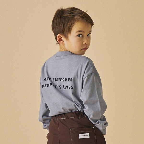 【25FW】Arts L/S Tシャツ / ブルーグレー