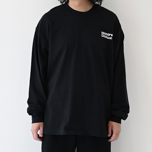 【25FW】Donut L/S Tシャツ / ブラック