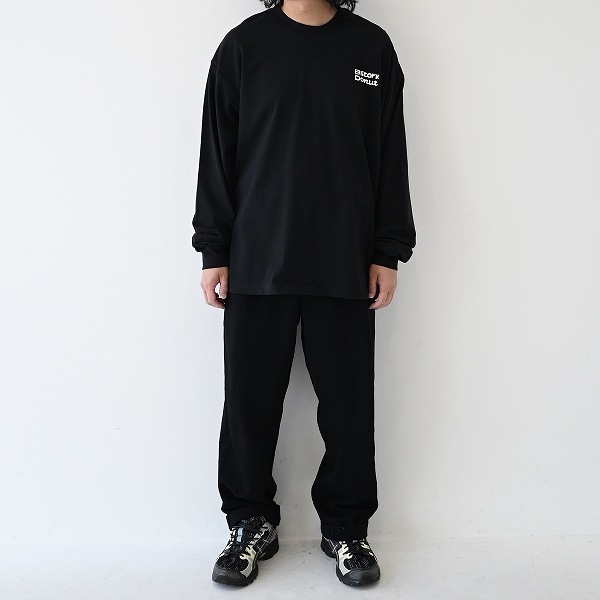 【25FW】Donut L/S Tシャツ / ブラック