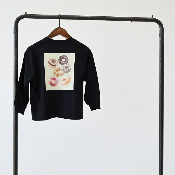【25FW】Donut L/S Tシャツ / ブラック
