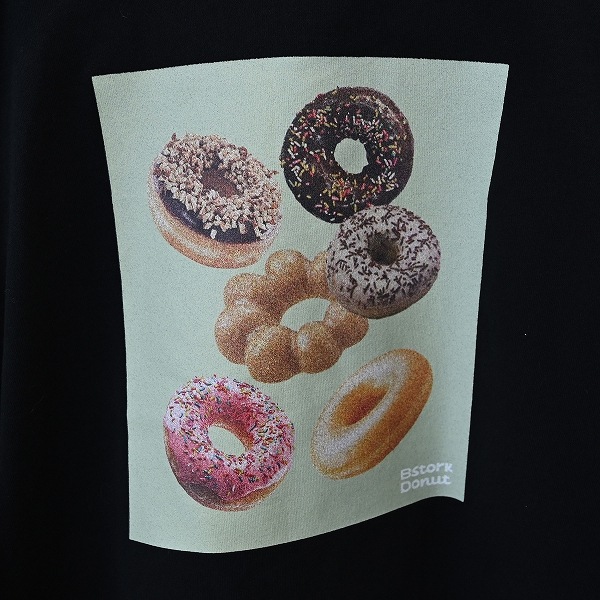 【25FW】Donut L/S Tシャツ / ブラック