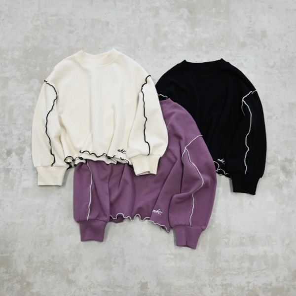 【25FW】メロー トレーナー / アイボリー