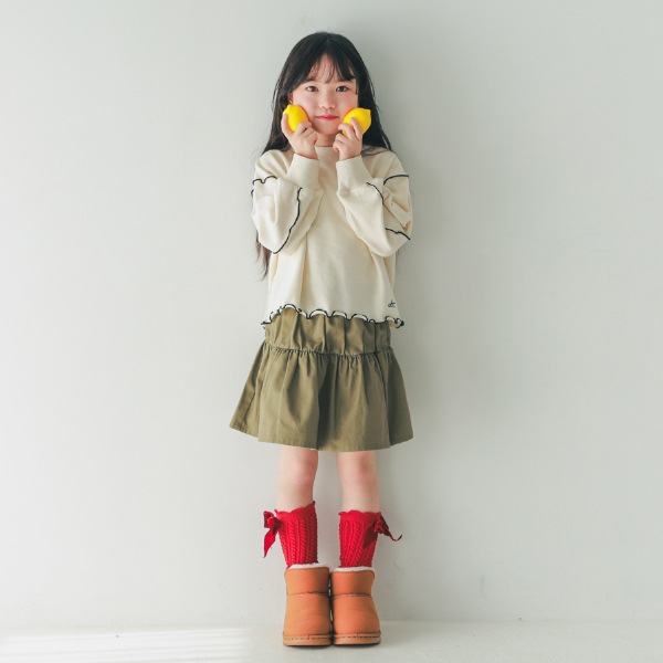 【25FW】メロー トレーナー / アイボリー