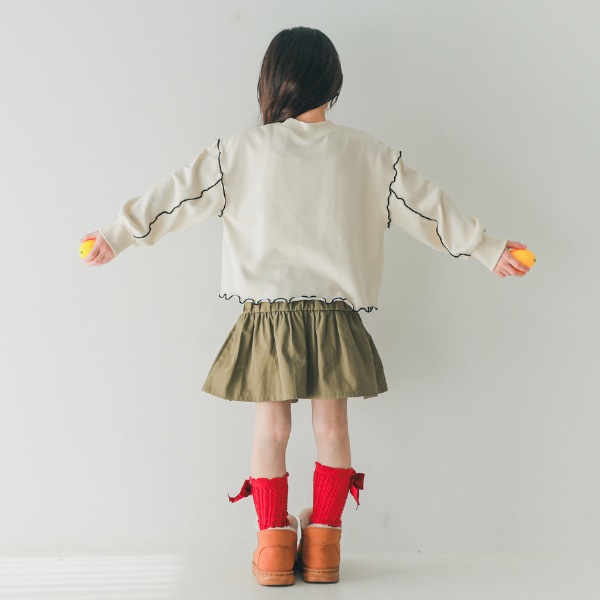 【25FW】メロー トレーナー / アイボリー