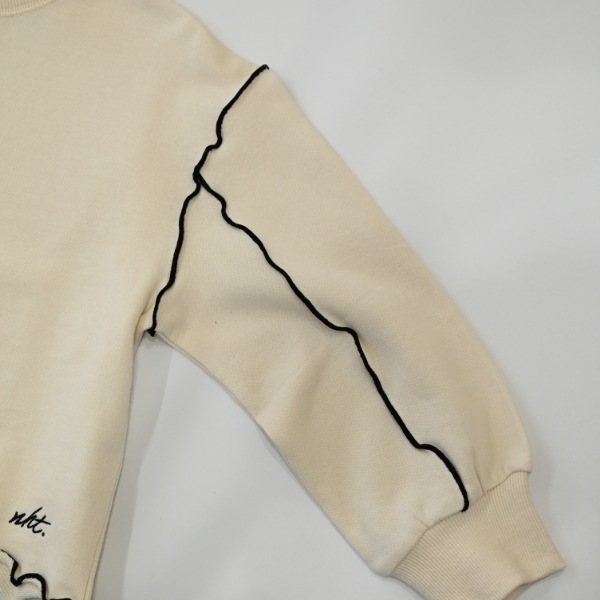 【25FW】メロー トレーナー / アイボリー