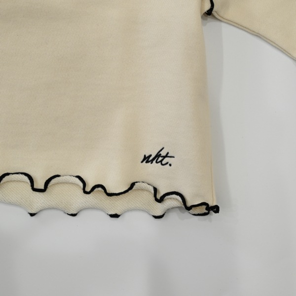 【25FW】メロー トレーナー / アイボリー